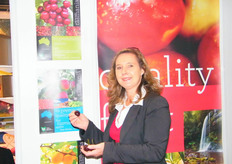 Ms. Lucy Gregg, Business Development Manager for Fruit Growers Tasmania (Australia)
