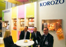 Mandy Matthies and Andreas Shwiertz of Laubscher- Germany with Cem Baskan (Export Regional Executive) and Selin Bahar (Flexibles Export Manager) of Korozo- Turkey (photos: left to right)