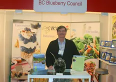 Will van Baalen of the B.C. Blueberry Council