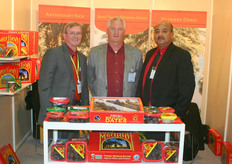 Dave Nelson, Dave Mansheim and Gus Nunez of Bard Valley Medjool