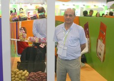 Sébastien Galland of FedePom, association of potato growers.
