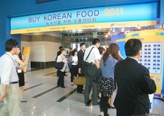 main entrance of BKF 2011 at the aT Center Hall