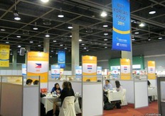 separate booths for every buyers per country