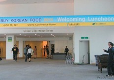 Overseas buyers starting to arrive for the Welcoming Luncheon