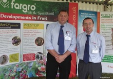 Terry Horsman and Paul Fate were on hand at the Fargo stand.