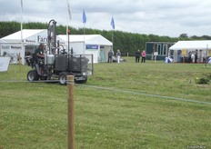 During the day various demonstrations took place at the centre of the show ground.