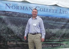 Niger Jenner at the Norman Collett stand.