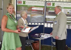 Nicola Priest and Geoffrey Gwilt- Castlefield Products.