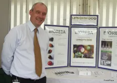 Paul Bates at the Lynchwood stand.