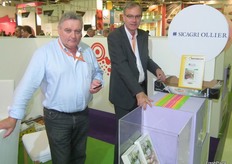 jean-Yves Ollier and Christian Le Manac'h from Sicagri Ollier