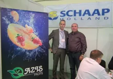 Hans Geling from Schaap Holland and Altay Mamedov from Azis Fruits