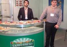 Edward Segal on the right from Farm Fresh Produce