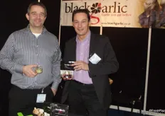 Black garlic proved to be a huge success at the trade fair, Charles Conder, Commercial Manager and Richard Greenyer were kept busy.