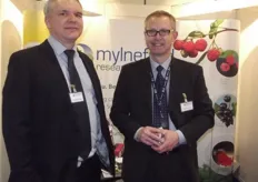 Jonathon Snape and David Somerville at Mylefield Research Services.