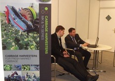 Talking to clients at the ASA-Lift stand.