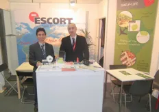 Alex Guillen and Patrick Poulet from Escort Cold Chain promote a new USB datalogger, a RFID time temperature indicator and a shelflife indicator.