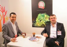 One of Tekasya´s board member- Mr. Oksan Eryilmaz with their general manager, Mr. Turan Eryilmaz