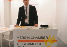 Mr. Ruhi Akkuzu, coordinator and food engineer of Mersin Agro- Food Platform