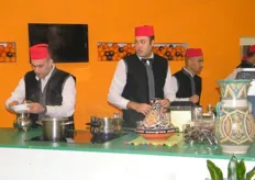 serving authentic Moroccan dishes at Fruit Logistica