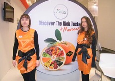 Beautiful usherettes of Moroccan Pavilion