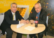 Christos Tsimon (managing director) with Andreas Catsellis of Cyprus Phassouri Plantations