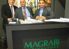 Mr. Wesam A. Mahmoud,(assistant gen. mgr.), Hesham Morcos (IT & Costing Manager) and Sherif Mezar (Mktng mgr.) of Magrabi