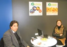 Ahmed Sarhan, CEO of Fruttella with Shahira Sarhan, export manager