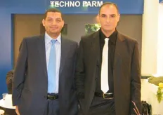 Mr. Walid Abou Youssif of Techno Farm with a colleague