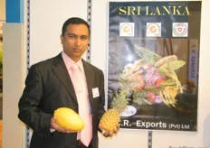Mr. Bhatiya Mallawaarachchi, group director of C.R Exports
