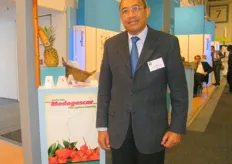 Simon A. Rakotondrahova, managing director of SCRIMAD, promoters of fresh products from Madagascar