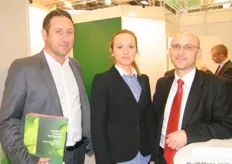 Jaroslaw Witkowski (gen. director) with daughter Dominika and Agrel´s business manager, Jozef Lesko