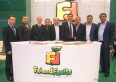 the Friend Fruits management team with their suppliers from around the world