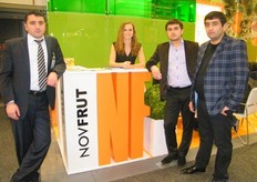 Ms. Ekaterina Orekhova (import manager) with the rest of the team