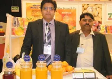 director of marketing, Waheed Ahmed (left) with a colleague