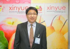 XinYue´s general manager, Mr. Frank Fa
