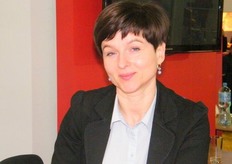 the charming Ms. Larysa Stawinska of Eco Fruits- Poland