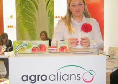 key account specialist of Agro Alians, Ms. Agnieszka Saad