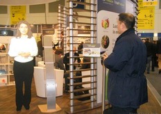 Do you think the woman standing is for real?!