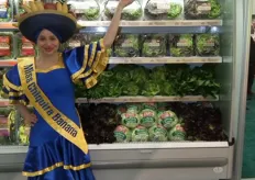Miss Chiquita promotes the Lettuce from Harvest Original. www.chiquita.com