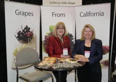Cindy Plummer and Jane Lytle from California Table Grape. www.grapesfromcalifornia.com