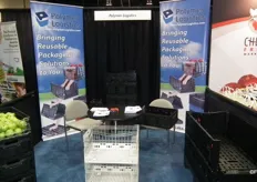 The booth of Polymer Logistics.