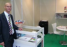 Eric Olshove from North Bay Produce. The company exports blueberries and apples to Asia. www.northbayproduce.com