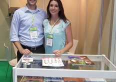 Dean and Sarah Christensen from Wahluke Produce. The company exports potatoes to Asia. www.wahluke.com