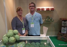 Mimi and John Jackson from Beach Side. The company did already some epxort to Asia, but they are looking to double or even triple their export. www.beachsideproduce.com