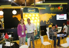 Akin Söyleyen and Nevila Sucu from Aksun www.aksun.com.tr