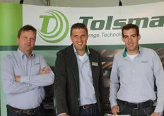 Tolsma Storage Technology: Ruud Maat, Arjan van Hassel and Pieter van Damme.