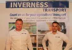 Richard van den Dolder and Nico Boonstra from Inverness Transport.