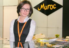 Ms. Elena, reperesentative of Madari- Maroc(Russia)