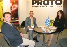 Alexandros Protofanousis (sales manager) and George Kallitsis (export manager) of ProtoFanousi-Greece plus their Russian representative