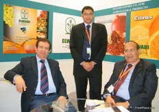 the Elwadi team of Egypt with their Chairman and Managing Director, Dr. El Moghazi Fahmi(r)
